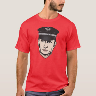 ウラジミール・プーチン(革製ハット付) Tシャツ