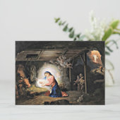 ウラジミール・ボロビコフスキーによるキリストの降誕 カード (スタンド正面)