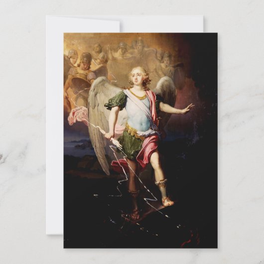 ウラジミール・ボロビコフスキーによる『守護天使』 シーズンカード (正面)