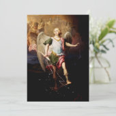 ウラジミール・ボロビコフスキーによる『守護天使』 招待状 (スタンド正面)