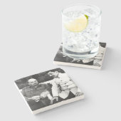 ウラジミール・レーニンとジョセフ・スターリン ストーンコースター (横)