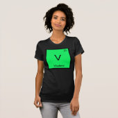 ウラジミール 名前 化学 元素 周期表 Tシャツ (正面フル)