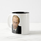 ウラジーミルプーチン ツートーンマグカップ (正面左)