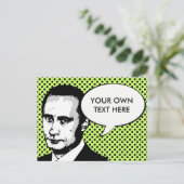 ウラジーミルプーチン ポストカード (スタンド正面)