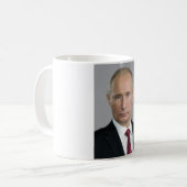 ウラジーミル・プーチンのギア コーヒーマグカップ (正面左)