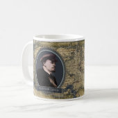 ウラジーミル・レーニンの歴史的マグ コーヒーマグカップ (正面左)