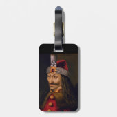 ウラド・テペス: インパーラー、ドラキュラ・ドラゴン公 ヴォイヴォデ ラゲッジタグ (裏面縦)