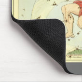 ウラニアのヴィンテージ、アクエリアス、鏡 マウスパッド (コーナー)