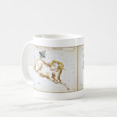 ウラニアの鏡、ヴィンテージおひれ座 コーヒーマグカップ (正面左)