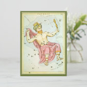 ウラニアの鏡、ヴィンテージ天文学の天体地図 (スタンド正面)