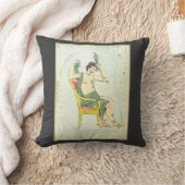 ウラニアの鏡、ヴィンテージ天文学の天体地図 クッション (ブランケット)