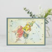 ウラニアの鏡、ヴィンテージ天文学 天体地図 (スタンド正面)