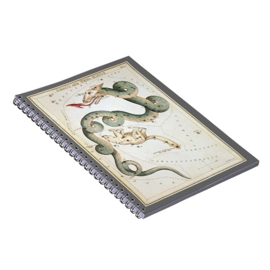 ウラニアの鏡、ヴィンテージ天文学 天体地図 ノートブック (右側)