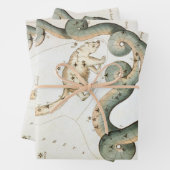 ウラニアの鏡、ヴィンテージ天文学 天体地図 ラッピングペーパーシート (インサイチュ)