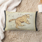 ウラニアの鏡、ヴィンテージ天文学 天体地図 ランバークッション (ブランケット)