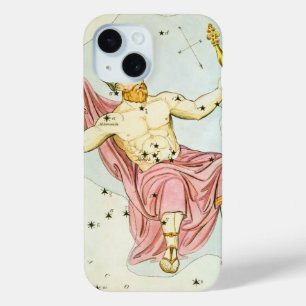 ウラニアの鏡、ヴィンテージ天文学 天体地図 iPhone 15ケース