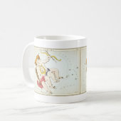 ウラニア鏡ヴィンテージジェミニ星座 コーヒーマグカップ (正面左)