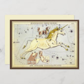 ウラニア鏡ヴィンテージ天文学の天球図 (正面/裏面)