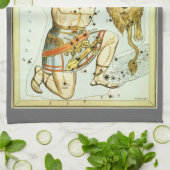 ウラニア鏡ヴィンテージ天文学の天球図 キッチンタオル (折り畳み)