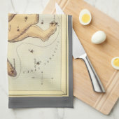 ウラニア鏡ヴィンテージ天文学の天球図 キッチンタオル