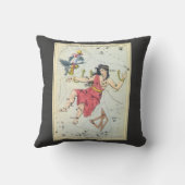 ウラニア鏡ヴィンテージ天文学の天球図 クッション (裏面)