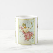 ウラニア鏡ヴィンテージ天文学の天球図 コーヒーマグカップ (中央)