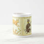 ウラニア鏡ヴィンテージ天文学の天球図 コーヒーマグカップ (中央)