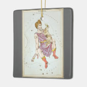 ウラニア鏡ヴィンテージ天文学の天球図 セラミックオーナメント (左)