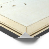 ウラニア鏡ヴィンテージ天文学の天球図 ポスター (角)