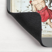 ウラニア鏡ヴィンテージ天文学の天球図 マウスパッド (コーナー)