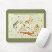 ウラニア鏡ヴィンテージ天文学の天球図 マウスパッド (マウス)