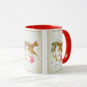 ウラニア鏡ヴィンテージ天文学の天球図 マグカップ (正面右)