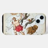 ウラニア鏡ヴィンテージ天文学の天球図 Case-Mate iPhoneケース (裏面 (横))