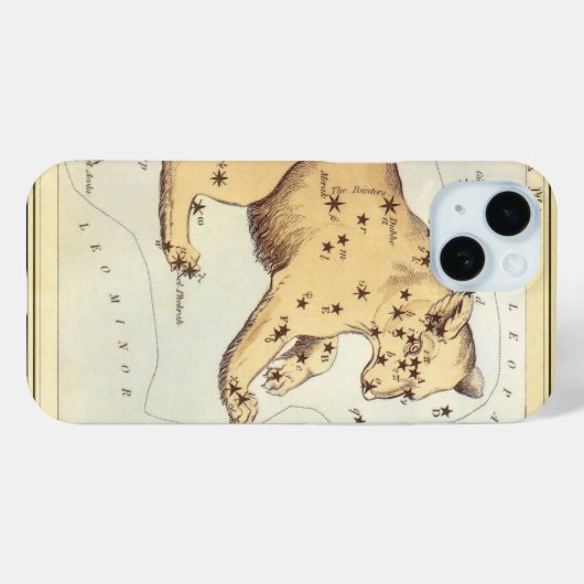 ウラニア鏡ヴィンテージ天文学の天球図 Case-Mate iPhoneケース (裏面 (横))