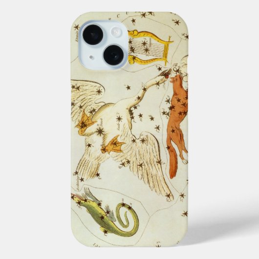 ウラニア鏡ヴィンテージ天文学の天球図 Case-Mate iPhoneケース (裏面)