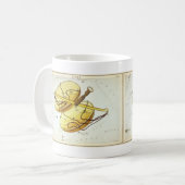ウラニア鏡ヴィンテージ天秤座 コーヒーマグカップ (正面左)