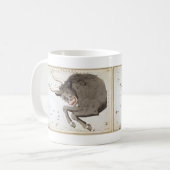 ウラニア鏡ヴィンテージ水族座 コーヒーマグカップ (正面左)