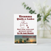 ウラヌスキクエリュベ ポストカード (スタンド正面)