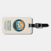 ウランゲルセントイライアス国立公園 ラゲッジタグ (正面横)