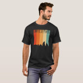 ウランバートルのスカイライン Tシャツ (正面フル)