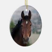 ウラ：プライヤマウンテンワイルドマスタング セラミックオーナメント (右)