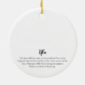 ウラ：プライヤマウンテンワイルドマスタング セラミックオーナメント (裏面)