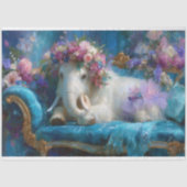 ウリお洒落マンモスツツ恐竜のデコペ 薄葉紙 (正面)