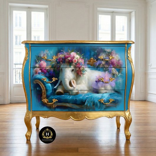 ウリお洒落マンモスツツ恐竜のデコペ 薄葉紙