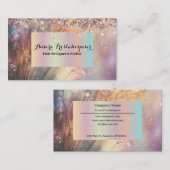 ウリカバラグリッターハロービジネスカード 名刺 (正面/裏面)