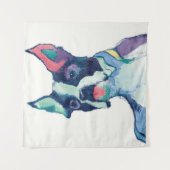 ウリッセースの水彩画のパステル タペストリー (正面)