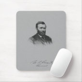 ウリッセースS.グラントおよび彼の署名概要 マウスパッド (マウス)