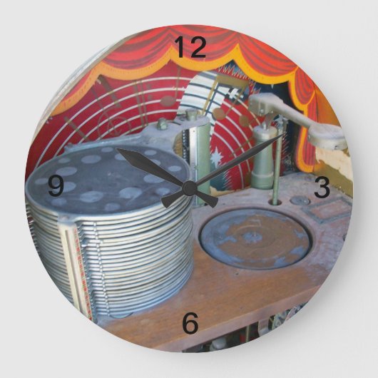 ウリー時間 ラージ壁時計 (正面)