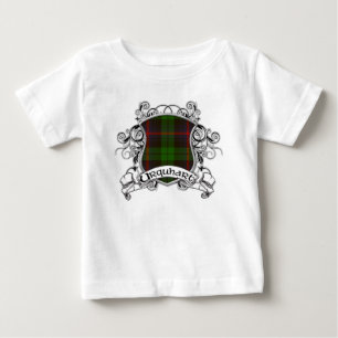 ウルクハートタータンチェックシールド ベビーTシャツ