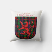 ウルクハートタータンチェックスコティッシュプレイドライオンランパント クッション (裏面)